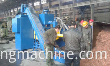 Y83W-360 Hydraulic Steel Chips Blocks Making Machine for Smelting